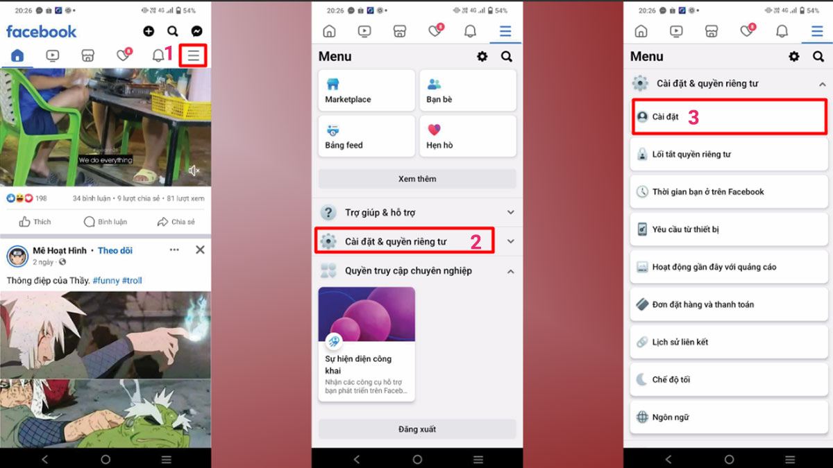 Nêu bật Facebook
